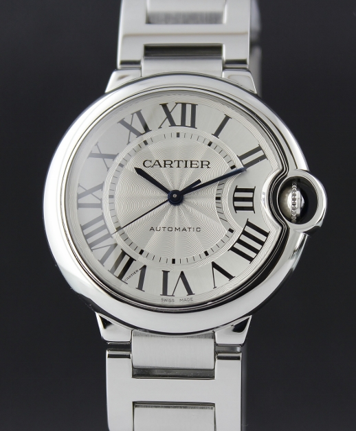 (image for) Cartier Ballon Bleu Steel Automatic Watch / Complete